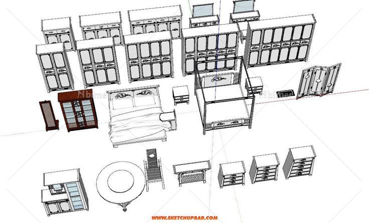 各类家具模型大全