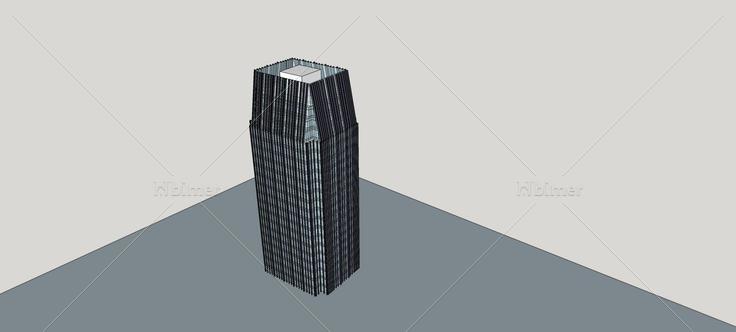 现代高层办公楼(74565)su模型下载