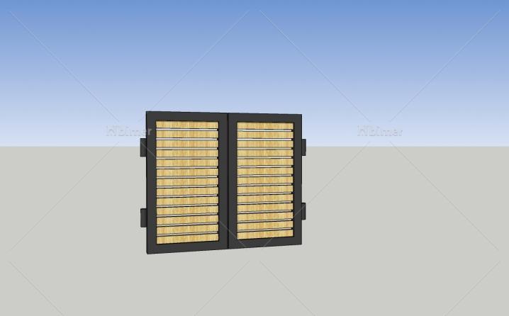 绝对有用的SU景观小品模型！！！自己建了一些。