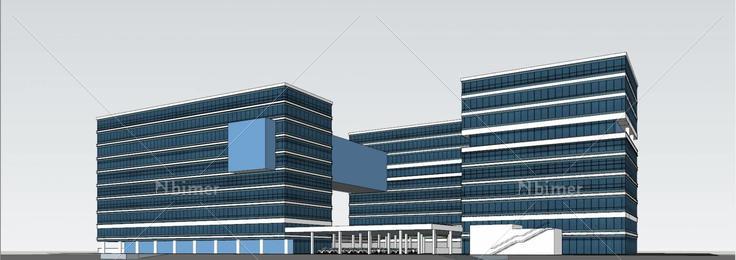 某高档办公楼投标方案(179374)su模型下载
