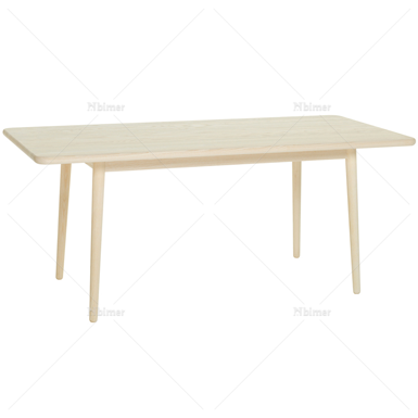 实木矩形边桌