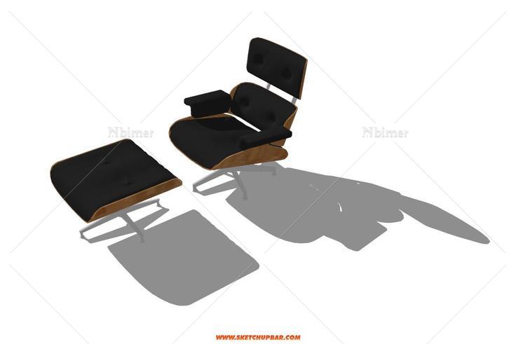 【大师作品】【经典家具】HMI Eames Lounge Cha