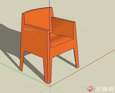 设计素材之家具椅子设计素材su模型