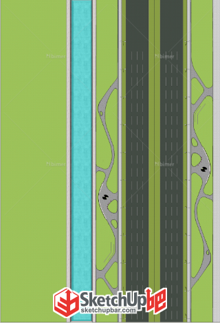 道路管廊模型