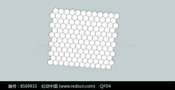 白色简易铺装模型