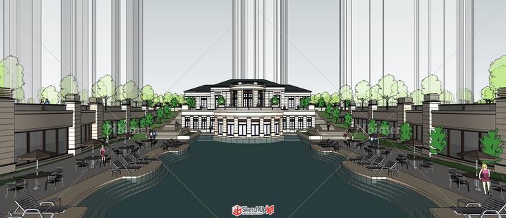 一个会所建筑
