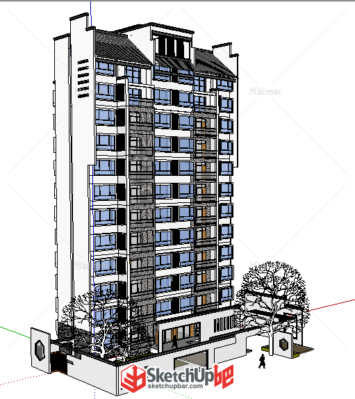 精细的住宅徽派建筑，有研究的喜欢的可惜下