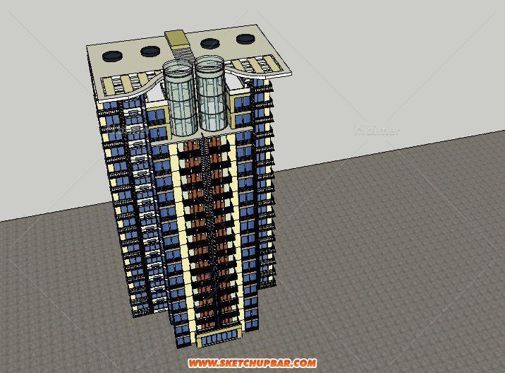 住宅模型 cad+su模型 求罩谢谢