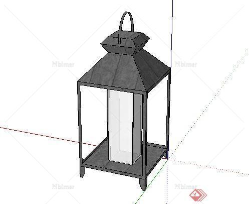 装饰地灯SketchUp(SU)3D模型