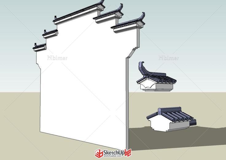 徽派建筑马头墙