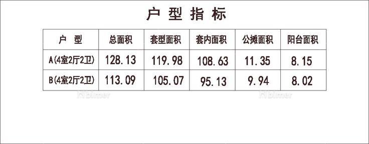 北方 1梯2户 6层 户型