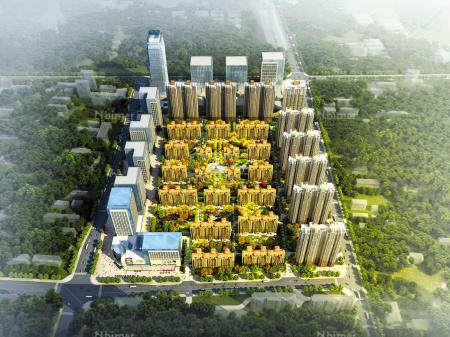  西安 首创 西安国际城 1梯4户 33层 户型