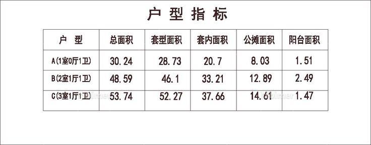 北方 1梯26户 33层 户型 廉租房