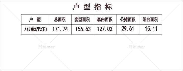 北方 1梯2户 33层 户型